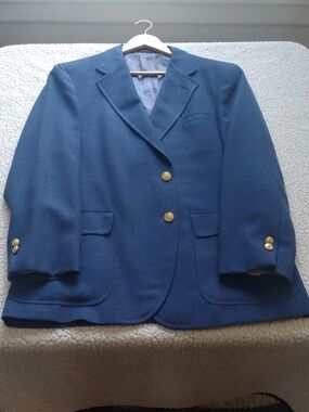 Vintage Roderick St. John's Mid Blue Summer/Spring Blazer  42R*